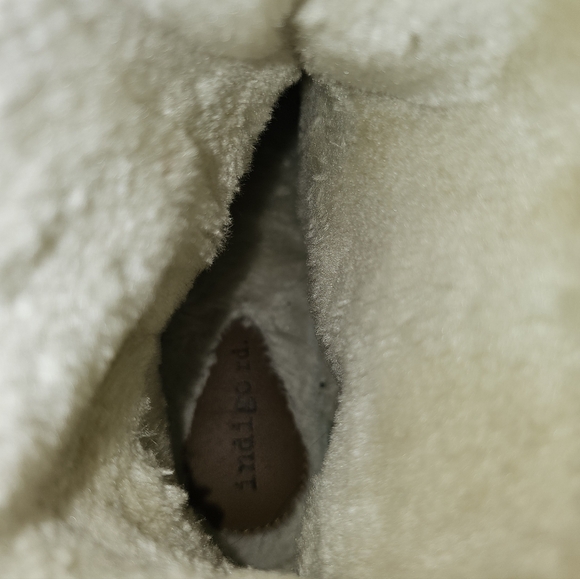 EUC Embroidered Faux Suede Boots with Floral Design - Picture 5 of 8